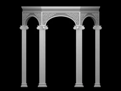 Mandap Dome 3D model