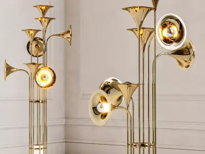 Floor Lamp by Delightfull 3D model