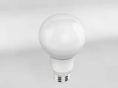 LED lamp A60 type 3D model
