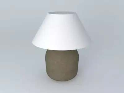 Old Pot Lamp 3D model