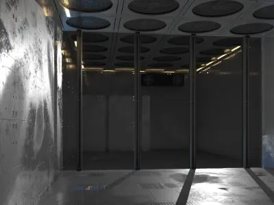 Sci-fi box 3D model order