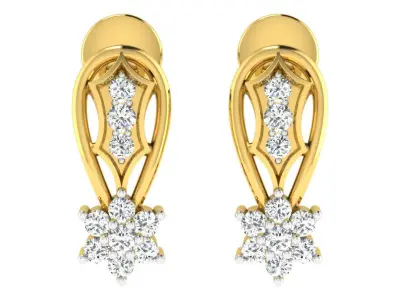 Pendants Earrings 3dm STL OBJ FBX Render Details 3D print model