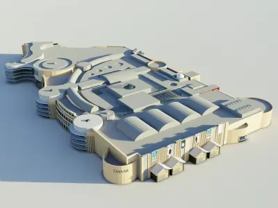 Dubai mall 3D model