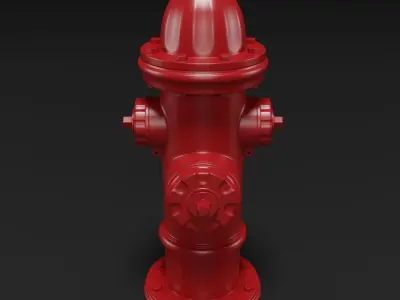 Fire Hydrant 3D model