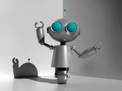 Scifi Robo 3D model