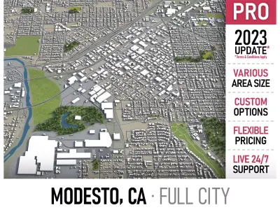 Modesto Low-poly 3D model