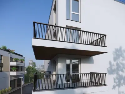 ArchiCAD Railing Collection Low-poly 3D model