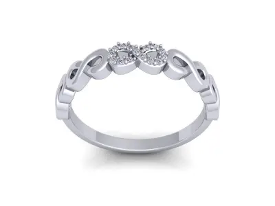 Light Weight Ring 3d Model and Render 17 3D print model
