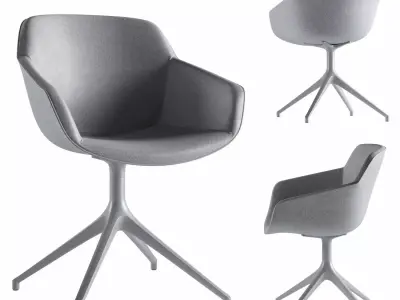 Dining chair Vienna BoConcept 3D model