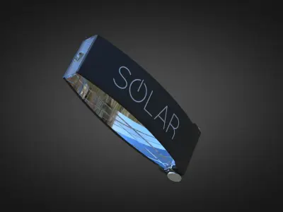 Solar Lighter 3D Model 3D model