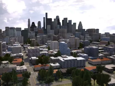 Real Time City 09 3D model