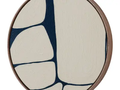 Abstract Painting Frame set 3D model 782