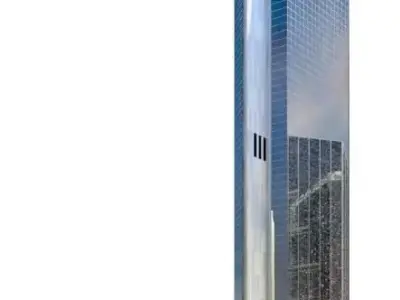 Tall City Skyscraper 3D model
