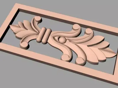 CNC 3D relief design STL format file used for artcam aspire E722 3D model
