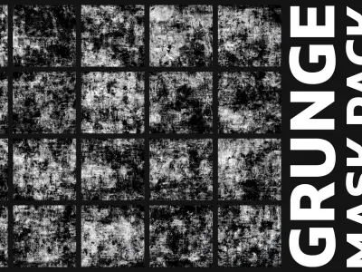 Grunge Mask Pack 01 Texture