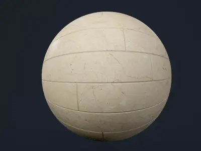 Marble Tile Seamless PBR Texture Texture 16