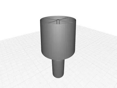 Evalyn Composite Table Lamp 3D model