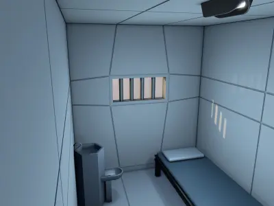Prison-Room 3D model