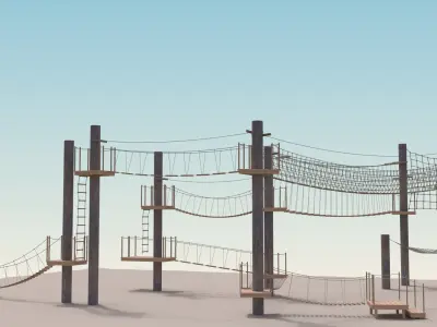 Adventure Park 3D model