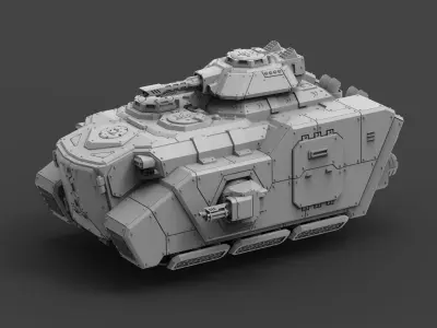 Armored Might MRHV Complete Kit 3D print model