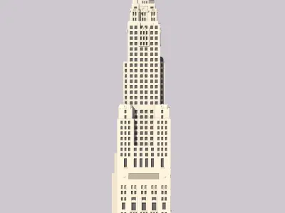 InterContinental Chicago 3D print model