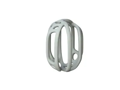 SciFi Cube Object No 16145 Low Poly Shape Texture