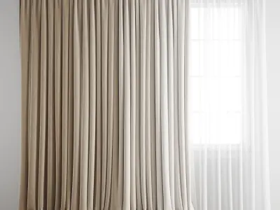Curtain 242 3D model
