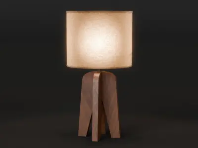 light lamp Collection Low-poly 3D model