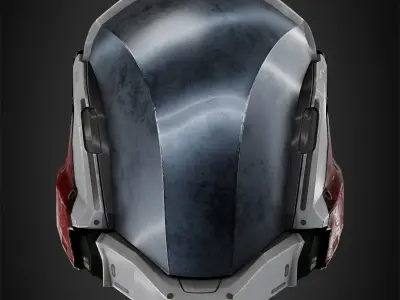 Destiny 2 Noble Constant Type 2 Helmet for Cosplay 3D print model