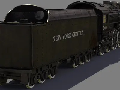  New York Central Hudson steam locomotive 