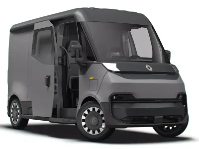 Renault Estafette HQ Int 2026 3D model