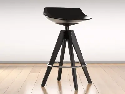 Flow Stool VN 4-65 3D model