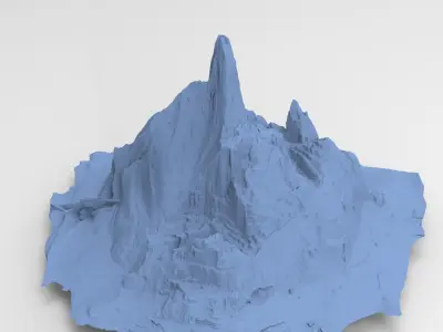 pumapunku Mountain 2  3D model