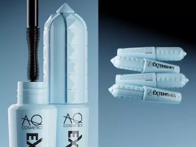 Maskara 3D Photography Preset Template 3D model