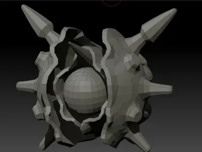 3D Cloyster for Sale Low-poly 3D model