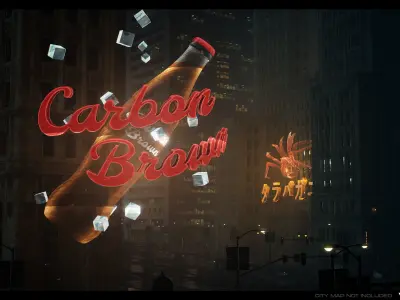 3D Holograms Pack Vol 01 Low-poly 3D model