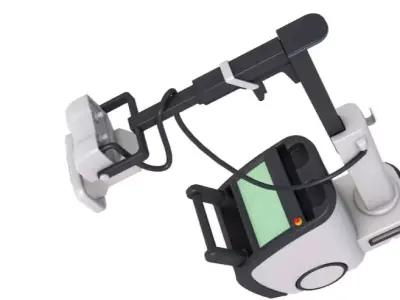 Samsung GM85 AccE Diagnostic X-Ray Unit Posed 3D model