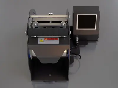  Mug Printing Heat Press Machine - Model - ST-130 3D model