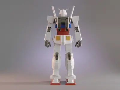 Gundam RX-78-2 3D model
