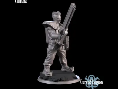 Cultists 3D print model