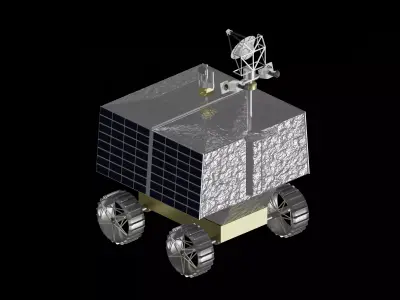 NASA VIPER lunar rover 3D model