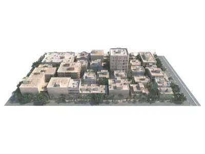 city 02 set 04 am 133 3D model