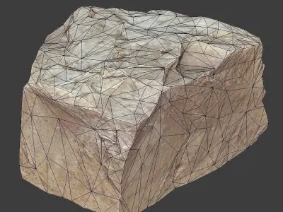 Rebecca Stone Low-poly 3D model