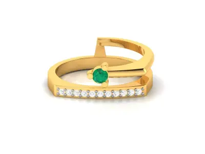 Women Ring 3D print model 111