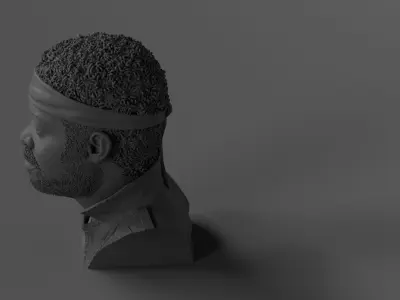 Yaphet Kotto - Parker - Alien 3D print model