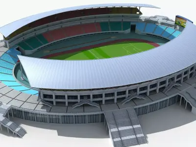 Gymnasium 2 3D model