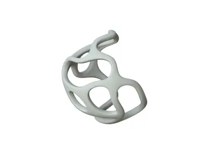 SciFi Cube Object No 38226 Low Poly Shape Texture