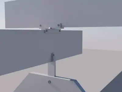 Pack 10 Traffic Signs  No Textures version Free low-poly 3D model