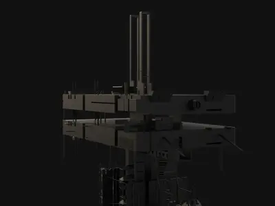 probe scifi robotic  3D model