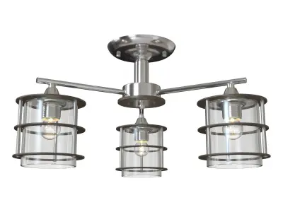Ceiling chandelier Rotondum 3504 - 3C 3D model
